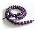Produktbild Rhinestone Paradise Strang 8mm große Amethyst Perlen Steinperlen Amethystperlen Kette amethyste Schmuckbasteln Stein-perlen Heilstein Edelstein-perlen Schmuckperlen Bastelperlen