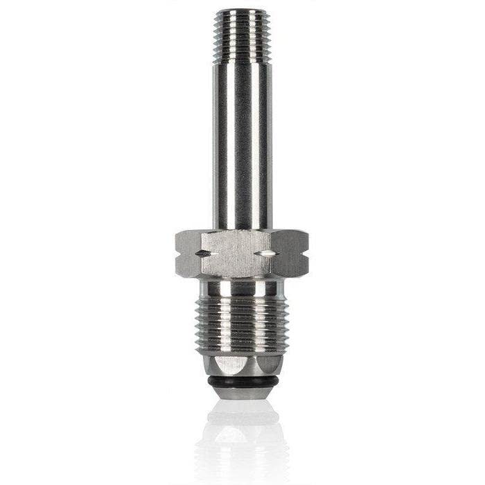 BVV Stainless Steel Propane Tank Fitting CGA 510-3/8-inch Flare