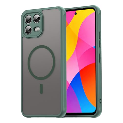 Image of Compatible with T-Mobile Revvl 8 Pro Case Cover,Compatible with MagSafe,Anti-Fall,Compatible with T-Mobile T Phone 3 Pro 5G Cell Protective Phone Case Green