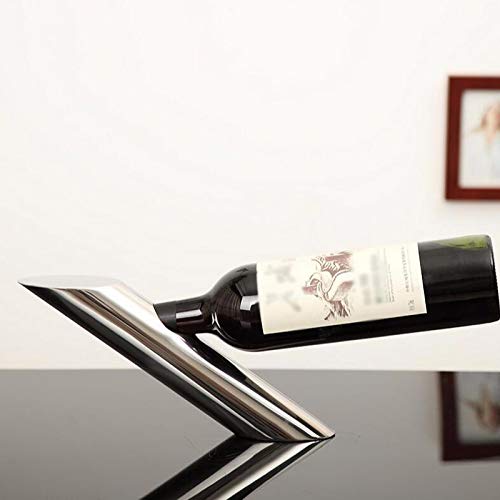 Buy TPCStainless Steel Wine Rack Tilted Column Designed Wine Rack