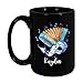 Accordion Musical Instrument Mugs, Personalized Accordion Coffee Mug, Accordion Lovers Mug Gifts For Men Or Women, Custom Name Accordion Player Cup, Instrument Black Ceramic Mugs 11oz 15oz