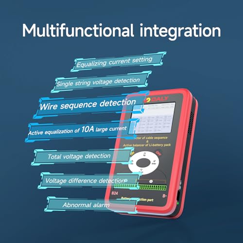 Ecualizador y detector de secuencia de cables DALY SMART BMS, equilibrador activo para baterías Li-ion y LifePo4 de 3 a 24 celdas miniatura 2