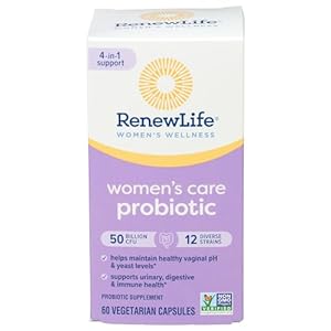 RENEW LIFE Ultimate Flora Vaginal Probiotic 50 Billion, 60 CT