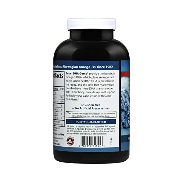 Carlson-Super-DHA-Gems-1000-mg-DHA-Supplements-640-mg-Fatty-Acids-Norwegian-Fish-Oil-Concentrate-Wild-Caught-Sustainably-Sourced-Fish-Oil-Capsules-240-Softgels Carlson Super DHA Gems - 500 mg DHA Supplements, 640 mg Fatty Acids, Norwegian Fish Oil Concentrate, Wild-Caught, Sustainably Sourced Fish Oil Capsules, 240 Softgels