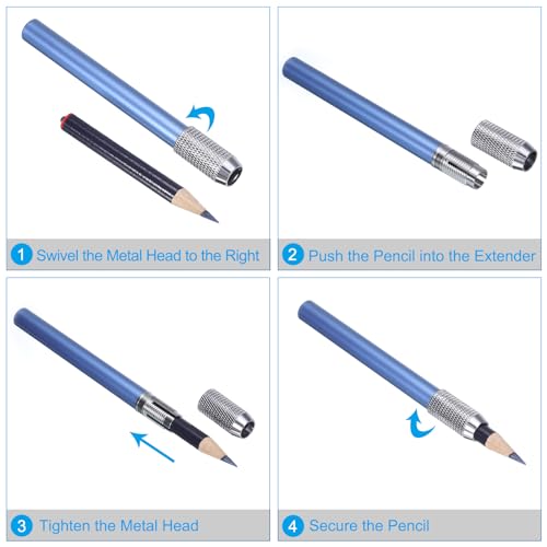 Extensores para lápices PATIKIL, pack 5 unidades miniatura 5