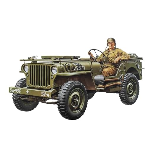 Tamiya 300035219 Jeep Willy MB, Escala 1/35, Verde
