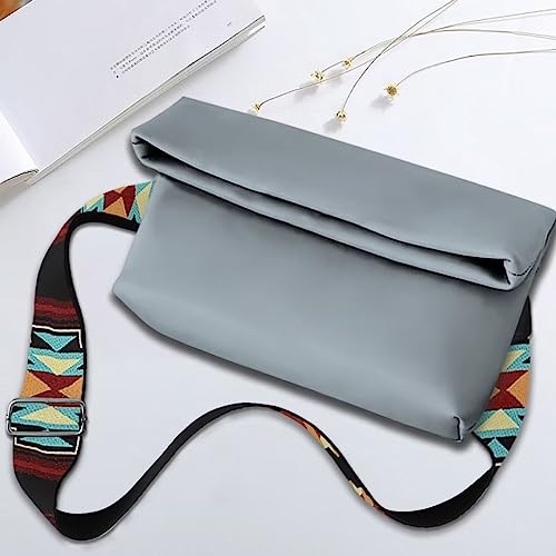 Image of Jeiento Replacement Shoulder Strap,2 Piece Set Guitar Style Handbag Crossbody Strap Adjustable Guitar Straps for Women Girls