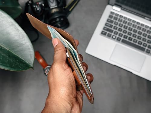 Image of Desert Orchid Fold Minimalist Leather Wallet