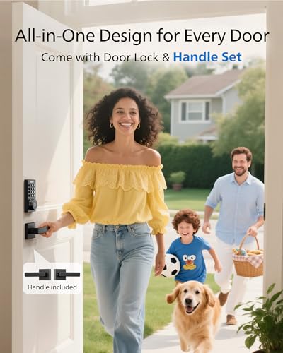 Philips WiFi Keypad Deadbolt with Handle, Built-in WiFi, APP Remote Control - image 8