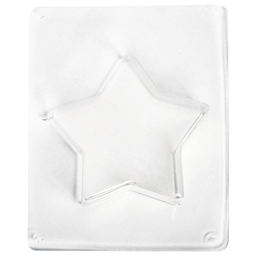 Rayher Casting Mould: Star 7cm ø, Depth 3, 5cm, Transparent