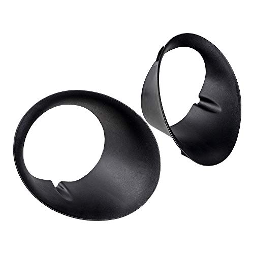 Astra Depot 1 Pair of Fog Light Bezel Set Compatible with 03-08 04 05 2009 DODGE RAM 3500 2500