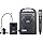 Hisonic HS120B Rechargeable & Portable PA (Public Address) System with Built-in UHF Wireless Microphone (1 Handheld +1 Belt-P