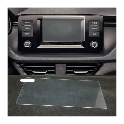 Protection d'écran en verre trempé Skoda Swing 3 évite rayures et traces de doigts 6,5"