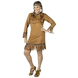 Adult Plus Size Native American Indian Costume