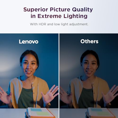Image of Lenovo 2K Pro Webcam, AI Noise Cancellation and Enhanced Image Quality, 2K Resolution, 4X Digital Zoom, Physical Privacy Shutter, Auto Light Adjustment, Directional Microphone, Teams Certified, Black