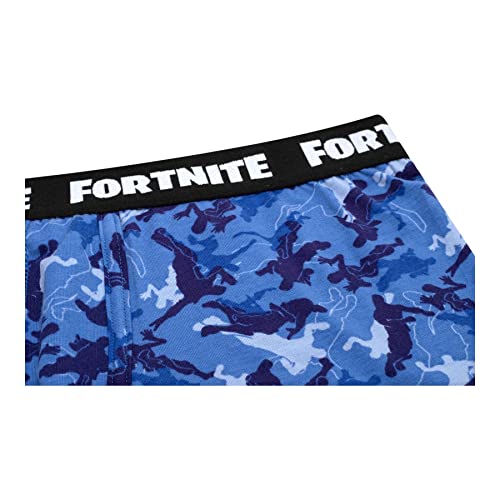 Fortnite | Toys & Gamers | CAMO | Blue | Boxer Shorts | Unisex Adults | Gaming Cotton Boxer Shorts Sizes XS-XL2