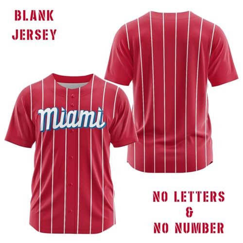 Custom City Connect Baseball Jersey - Camiseta personalizada de béisbol con nombre y número para hombres, mujeres, jóvenes y niños, color rojo, talla 15 miniatura 5