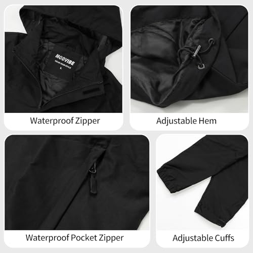 Impermeable y cortavientos mujer adecuado para senderismo y montaña 4