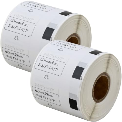 �y�݊����x��Labo�z DK-1209 �u���U�[ �݊� ���x�� 2���[���Z�b�g brother QL-700 / QL-800 / QL-820NWB ����