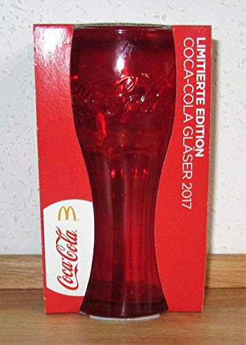 Coca-Cola 2017 / cristal / rojo / edición limitada / McDonald's