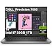 Dell Precision 7000 7680 Mobile Workstation Laptop (NVIDIA RTX 2000 Ada 8GB, 16" FHD+, Intel Core i7-13850HX (> Ultra 7-155U), 32GB LPCAMM2 DDR5, 1TB SSD) Pro Max for Engineer, Designer, Win 11 Pro
