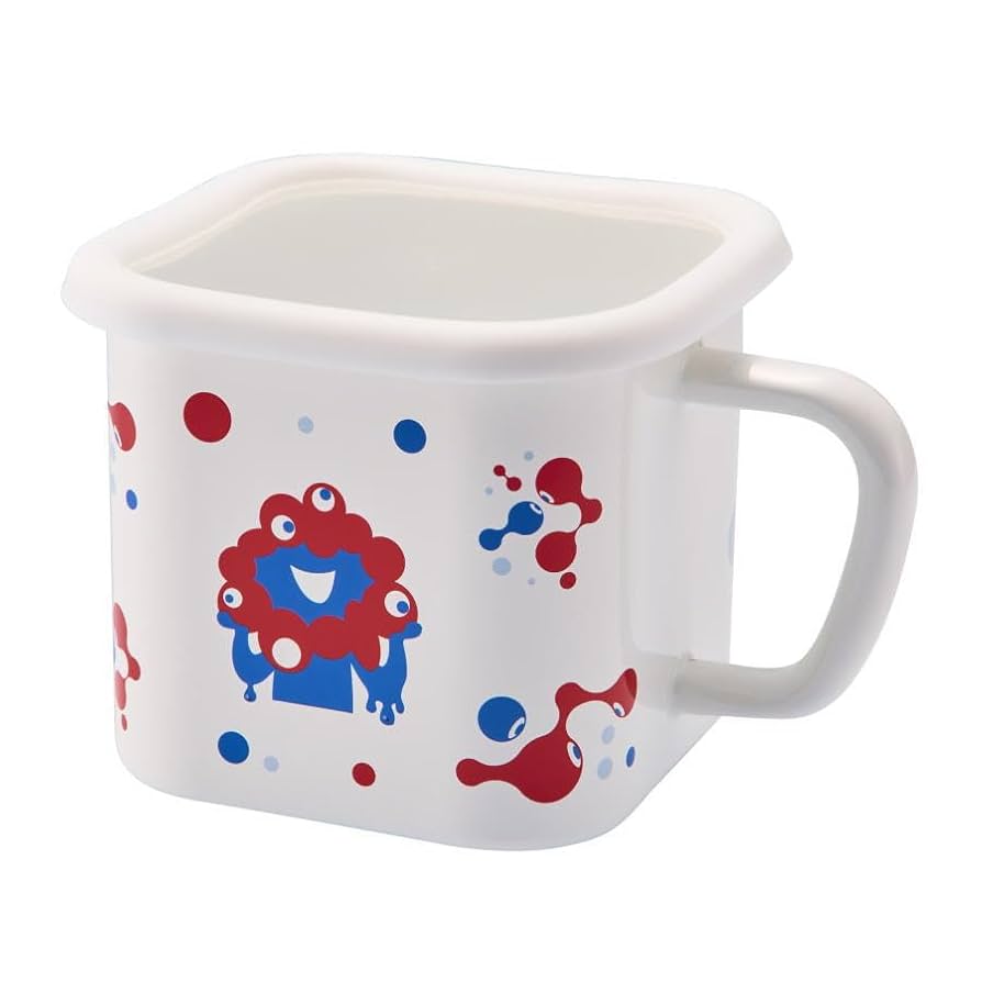 大阪関西万博ミャクミャク☆ユタカホーローマルチスクエアポット水玉 大阪関西万博ミャクミャク☆ユタカホーローマルチスクエアポット水玉