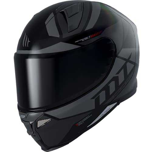 MT HELMETS REVENGE 2 SCALPEL A2 MATT GRAY