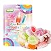 Halfoma Wax Bottles Candy with Syrup in the middle,Assorted Fruit Flavors,Various styles,Suitable for Chewing to Relieve Stress, Playing Games, and Various Gatherings,128 Candies,238g