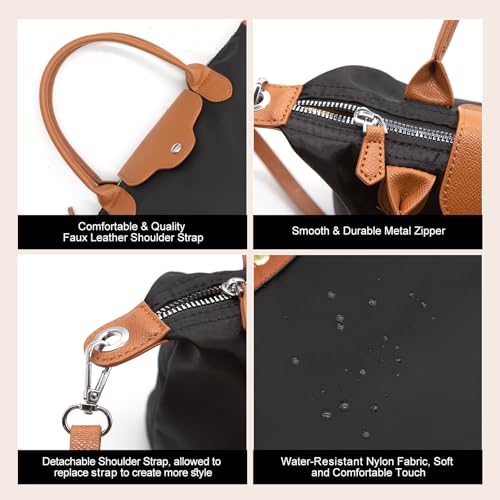 Bolso bandolera Mini Keeper para mujer ligero de nylon miniatura 5