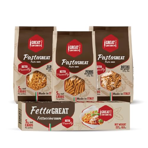 Great Low Carb Bread Co. Assorted Low Carb Pastas