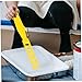 DOITOOL Sturdy Plastic Stir Stick for Paint Mixing Portable Manual Paint Stirrer Tool