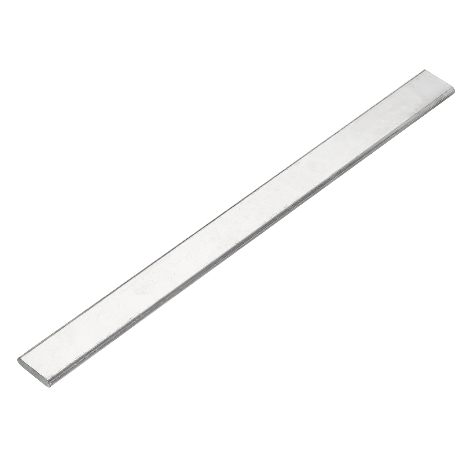 QUARKZMAN 1pcs 12" x 1" Cuivre Plat Barre,1/4" Épaisseur Étamé Cuivre Barre Stockage pour Mise Terre Systèmes Architectural Projets