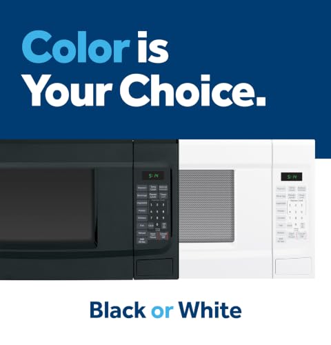 GE Countertop Microwave Oven, 1.4 Cubic Ft., 1,100-watt Capacity, 7 Auto Cooking Settings, Child-Lock Technology, Kitchen Essentials for the Countertop, Dorm Room or Apartment, White - image 7