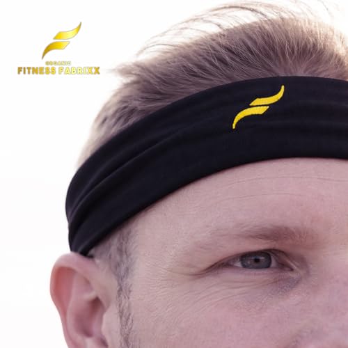 Image of Organic Fitness Fabrixx - Premium Gym Headband Made with Organic Cotton, Sweatband Headband with a Stylish Twist for Men and Women
