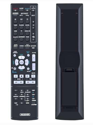 AXD7690 Télécommande de rechange universelle pour Pioneer AXD7741 VSX-324 VSX-330 VSX-330-K AXD7395 VSX-923S VSX-503-K VSX-531-K VSX-530-K VSX-531 5.1 canaux AV...