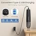 A9life Handheld Vacuum Cordless, Car Vacuum Portable with 2 Suction Modes, Blow & Suction 2-in-1, Mini Vacuum Cleaner Rechargeable for Car, Home, Pet Hair, Office, Desk, Keyboards (Black)