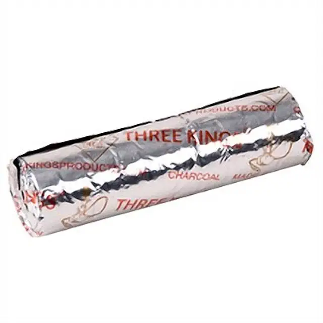 Charbon THREE KINGS 33mm Unité - Brule Encens Charbon de Qualité