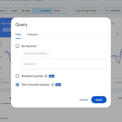 Google Search Console (GSC) New! Branded and Non-Branded Queries + Annotation Filters | Marketing Talk with Favour Obasi-ike