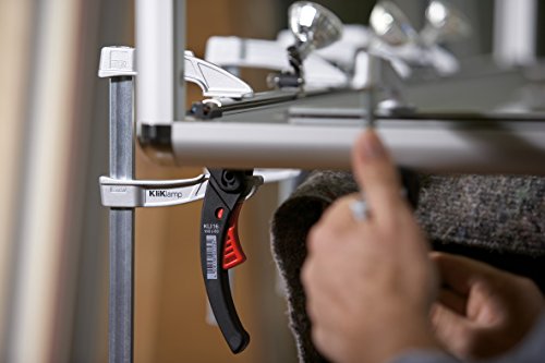 BESSEY KliKlamp KLI 200/80, Spannweite 200 mm Ausladung 80 mm, Stabile Fest- und Gleitbügel aus leichtem Magnesium, Gewicht 0,32 Kg