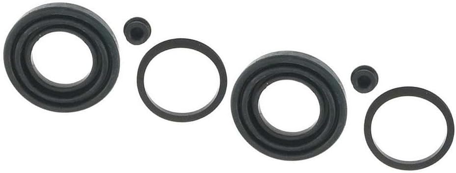 compatible with Brake Caliper Repair Kit, 2PCS Rear Disc Brake Caliper Repair Kit Replacement Compatible with Hyundai Accent 1.6L 2006 2007, Compatible with Kia Rio5 1.6L 2006 2007