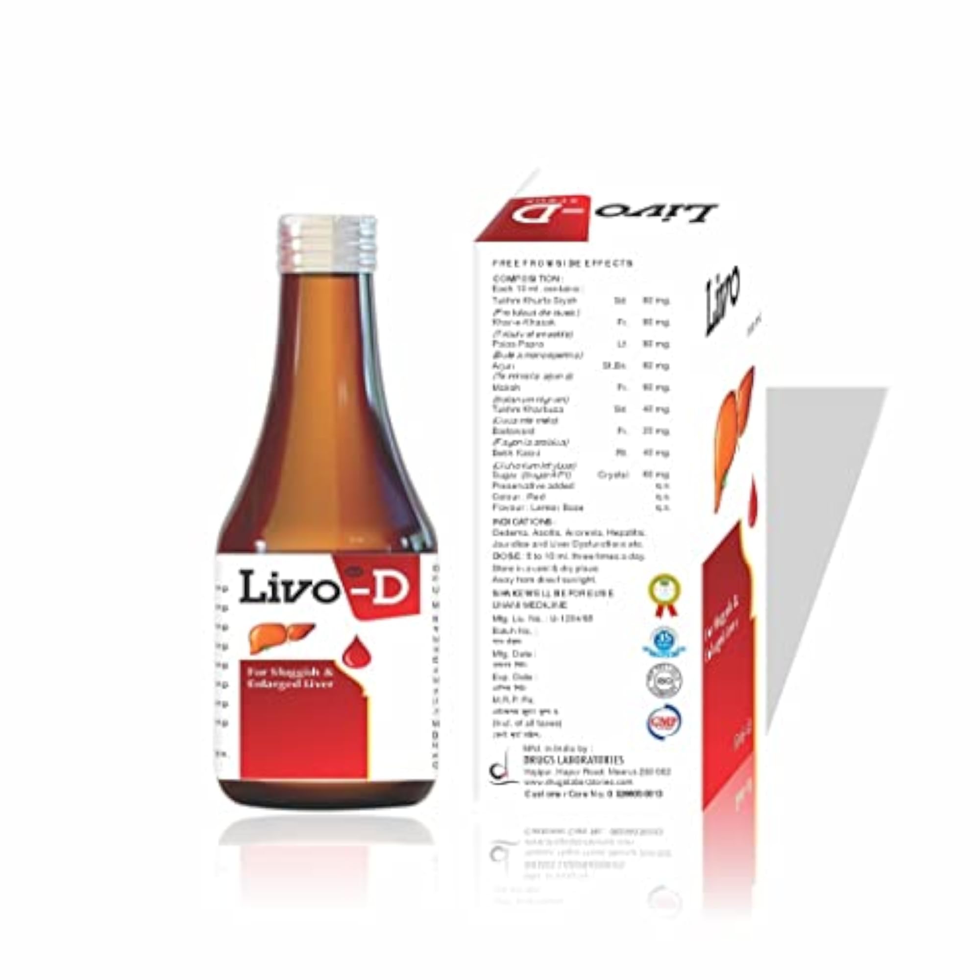 Livo-D Syrup for Liver, Detox & Immunity Pack of 2
