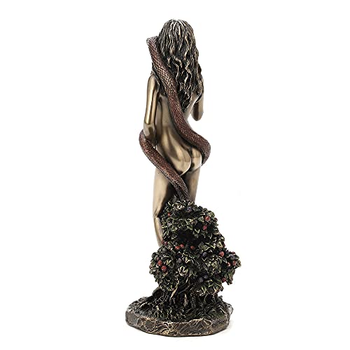 Escultura religiosa de resina bronceada de 9.5 pulgadas miniatura 5