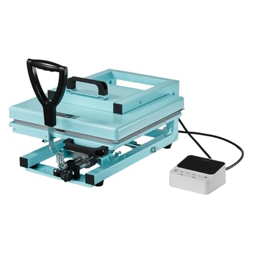 VEVOR Hybrid Heat Press, 15 x 15 inch, 8-in-1 Multifunction, Heat Up Fast and Even, All-New Patented Design, Easy to Control, Sublimation Press Machine for T-Shirts/Tumblers/Caps/Plates, Light Green