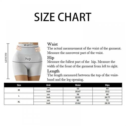 Image of SHEWIN Women's High Waist Shapewear with Women Shapewear Underwear Anti Rolling Strip Tummy Control Tucker Waist Slimming Panties (Free Size up to M to XXL Biege)