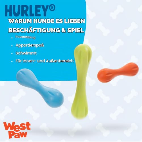 West Paw Design Hundespielzeug Zogoflex Hurley, Größe S, mandarine