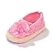 Infant Girls' Shoes Floral Net Yarn Ballerina Us Sizes 5 Pink