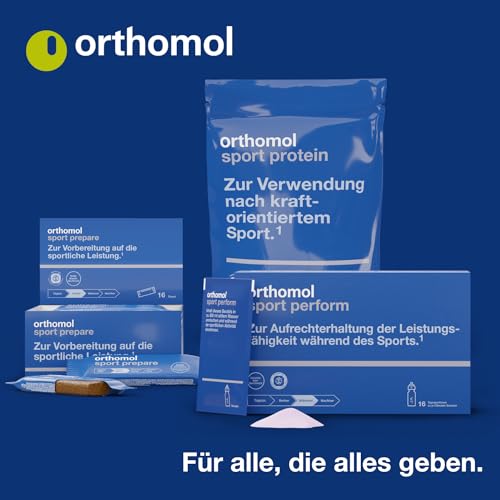 Orthomol Sport: 25 sportspezifische Vitamine, Mineralstoffe mit L-Carnitin & Omega-3-Fettsäuren - Daily-Supplement für Sportler - Muskelaufbau, Ausdauer & Regeneration, 30 Tagesportionen
