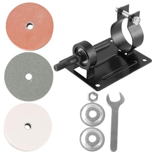 balacoo Adjustable Drill Clamp Vise Metal Clamp for Drill Holder Space-saving Bench Vise