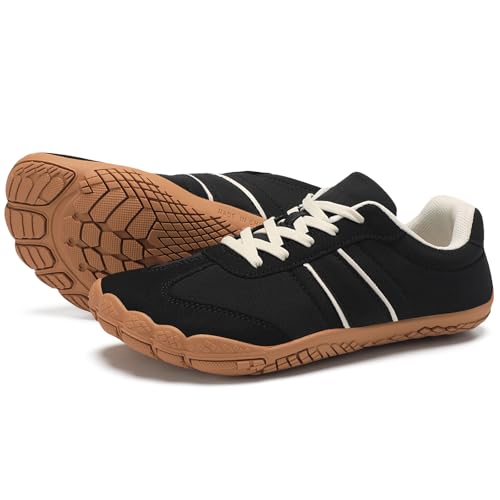 Grand Attack Sneakers Barefoot Shoes for Womens Minimalist Trail Running Hiking Comfortable Walking