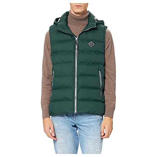 GANT Herren D1. Active Cloud Vest, Tartan Green, XXL